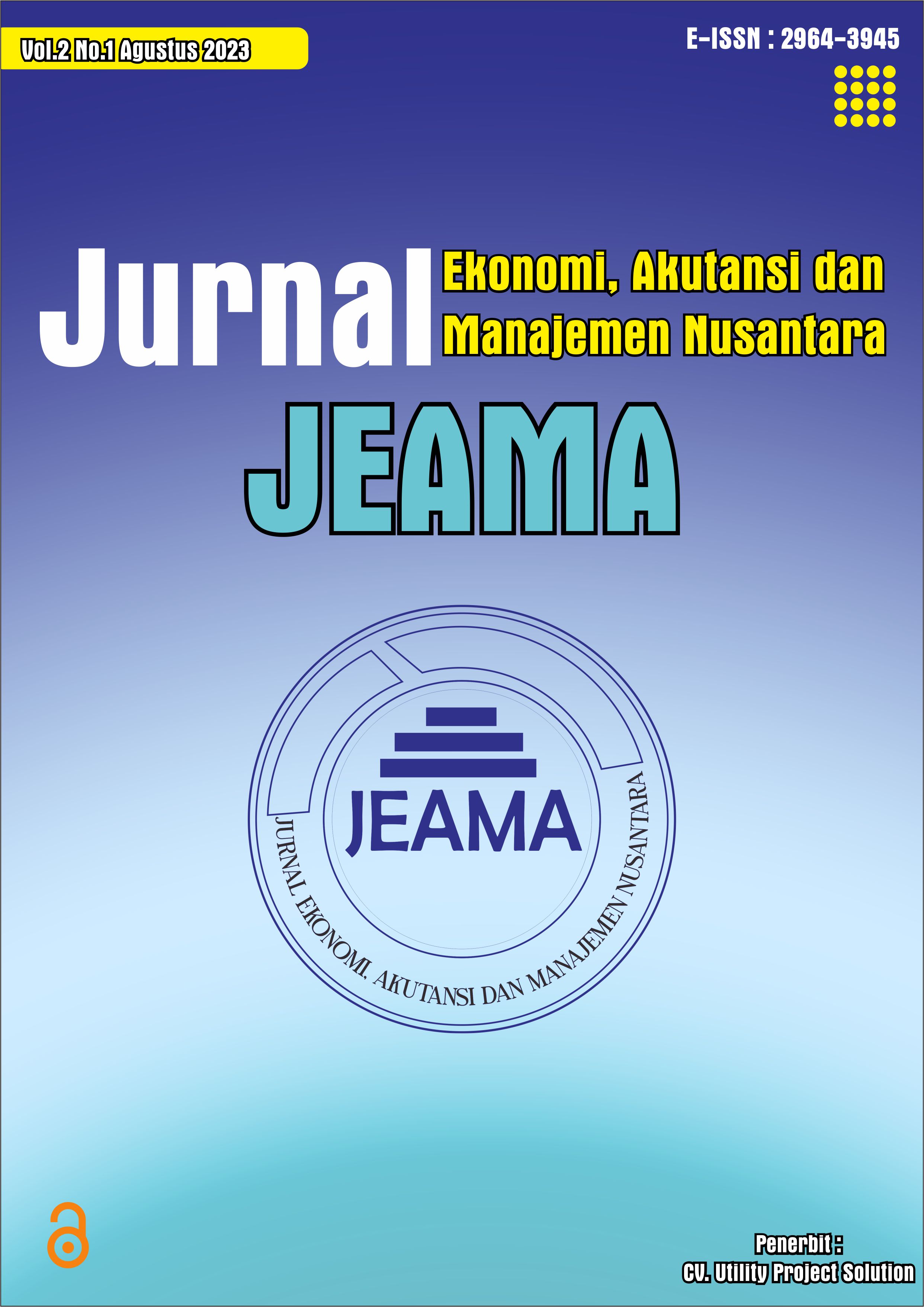 Jurnal Ekonomi, Akutasi dan Manajemen Nusantara